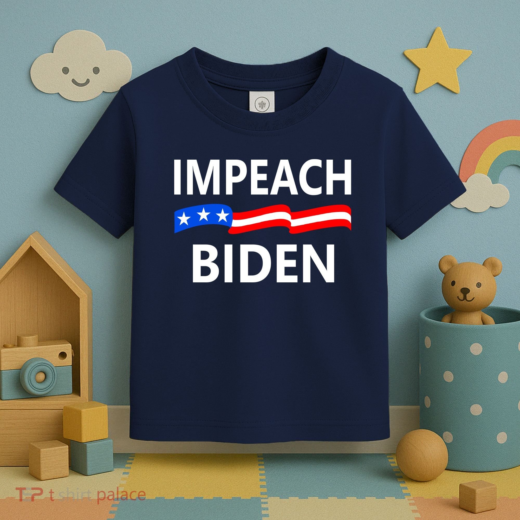 Impeach Joe Biden Remove From Office Toddler T-Shirt