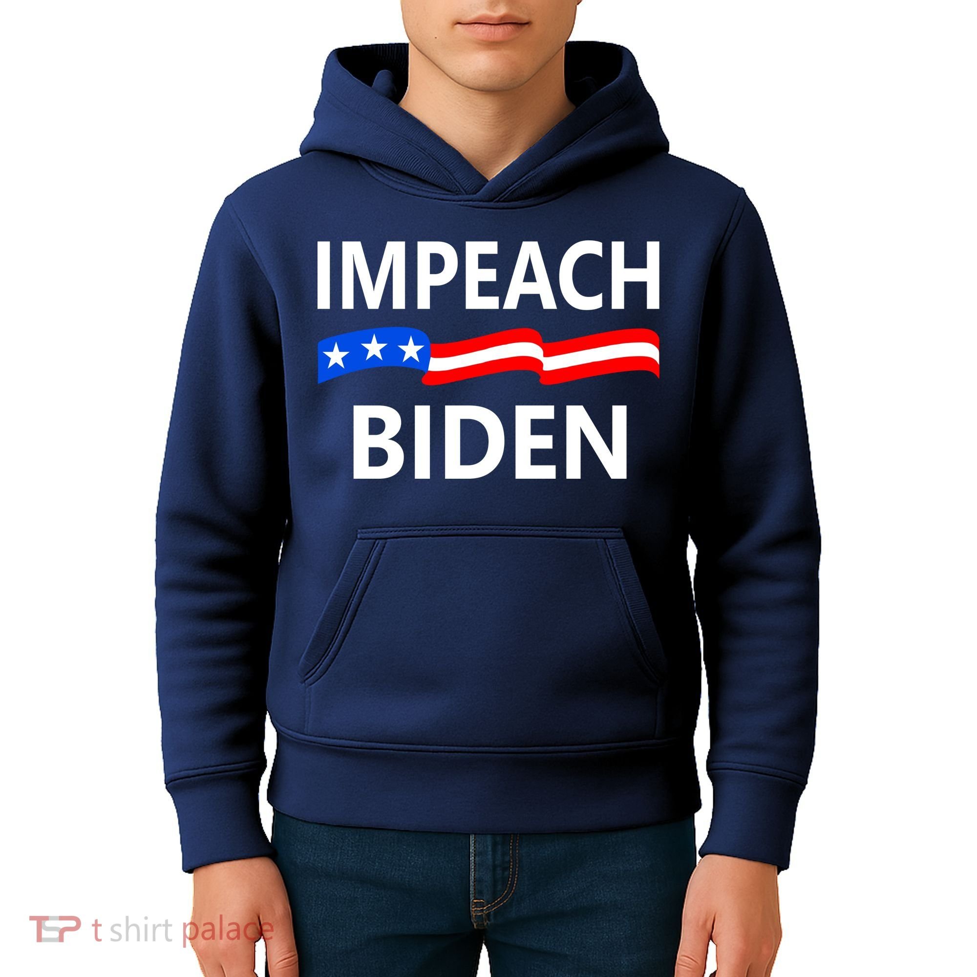 Impeach Joe Biden Remove From Office Kids Hoodie