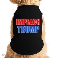 Impeach President Donald Trump Anti-Trump Doggie Tank thumb 0