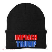 Impeach President Donald Trump Anti-Trump Beanie thumb 0