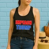 Impeach President Donald Trump Anti-Trump Women's Tank Top thumb 2