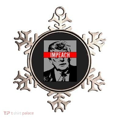 Impeach President Donald Trump Anti Trump Resist Ornament