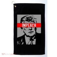 Impeach President Donald Trump Anti Trump Resist Golf Towel thumb 0