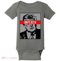 Impeach President Donald Trump Anti Trump Resist Baby Bodysuit thumb 0