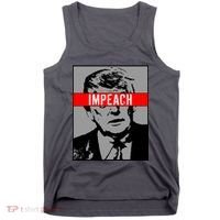 Impeach President Donald Trump Anti Trump Resist Tank Top thumb 0