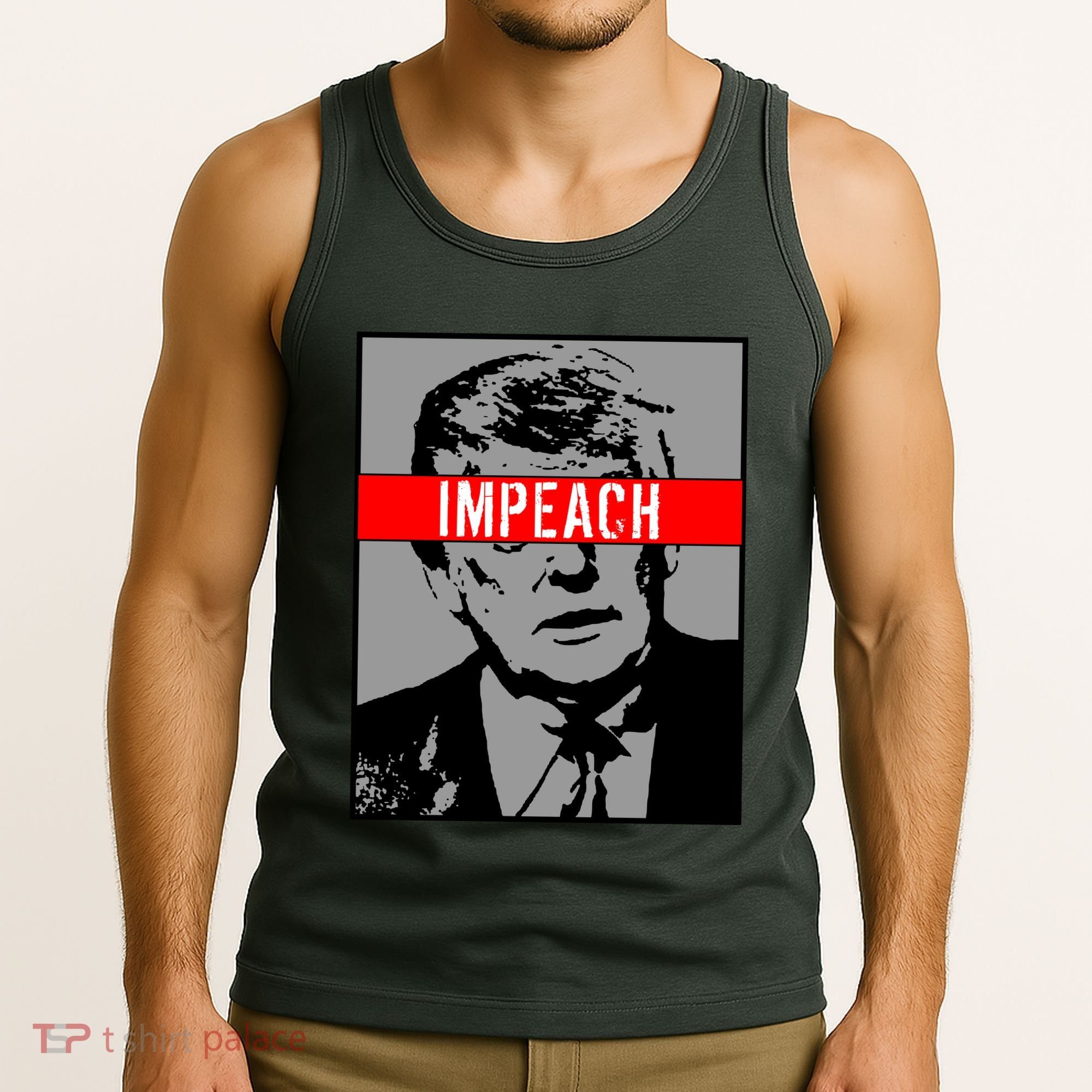 Impeach President Donald Trump Anti Trump Resist Tank Top