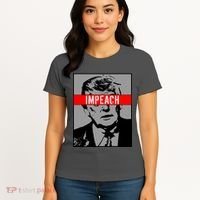 Impeach President Donald Trump Anti Trump Resist Women's T-Shirt thumb 4