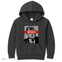Impeach President Donald Trump Anti Trump Resist Kids Hoodie thumb 0