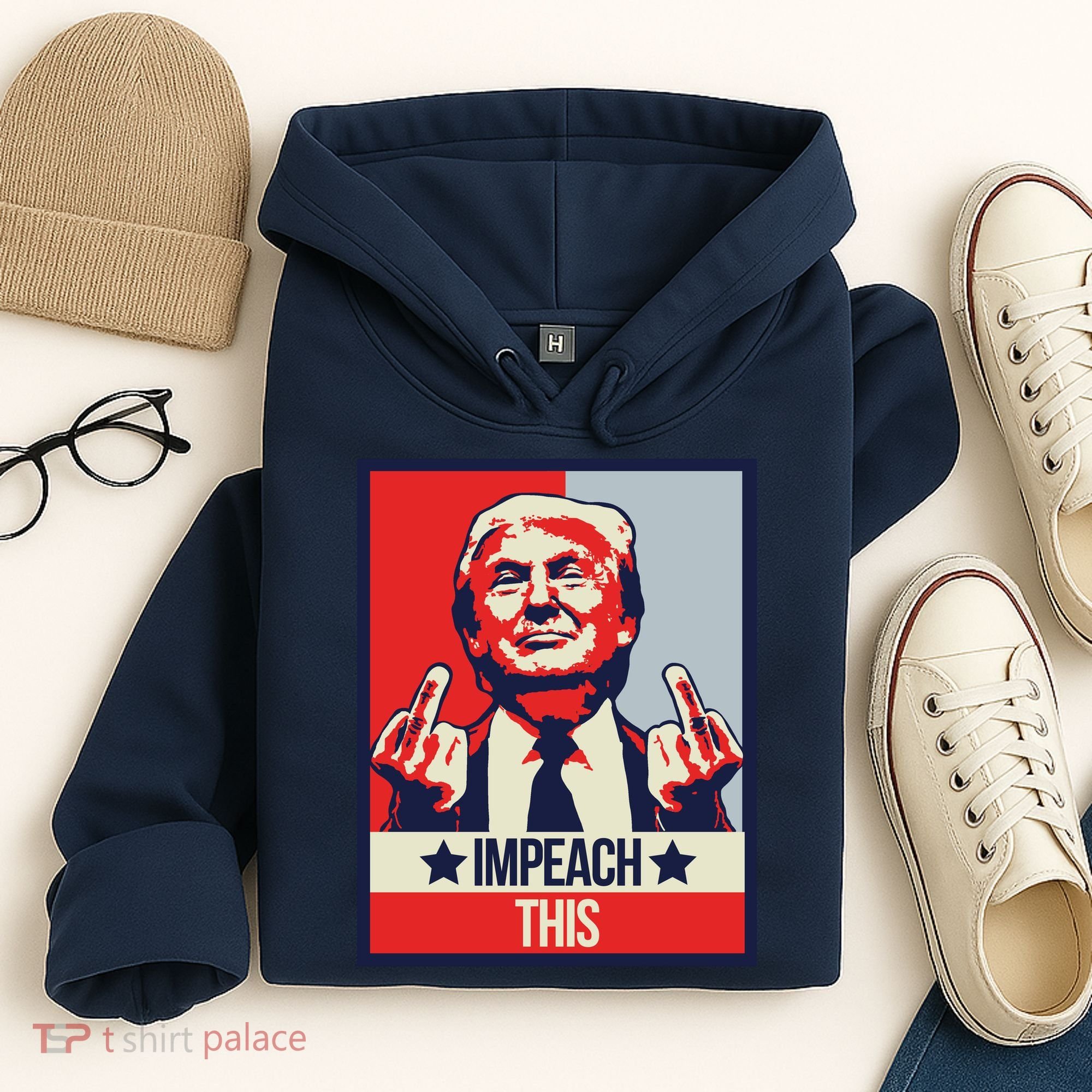 Impeach This Pro Donald Trump Supporter Hoodie