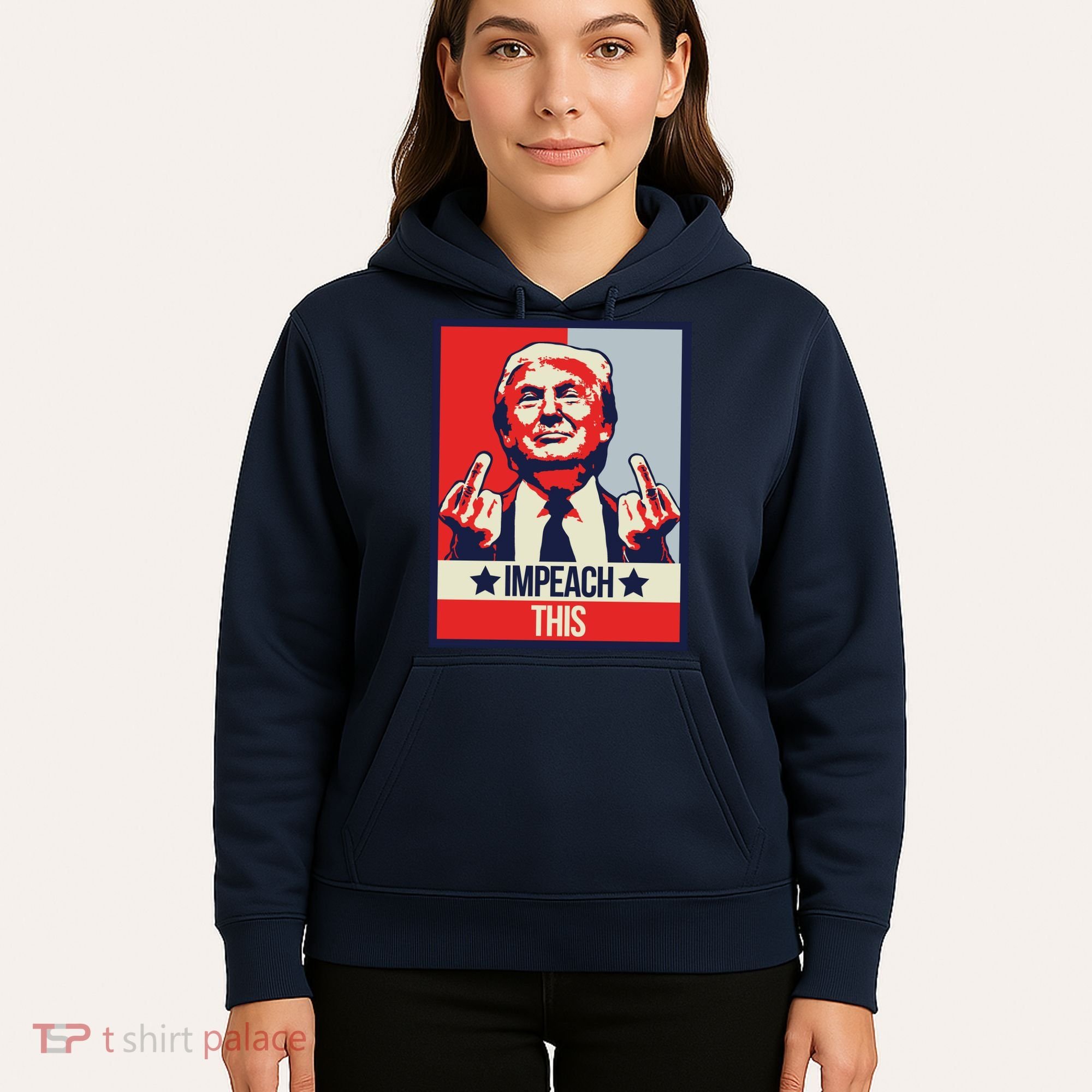 Impeach This Pro Donald Trump Supporter Hoodie