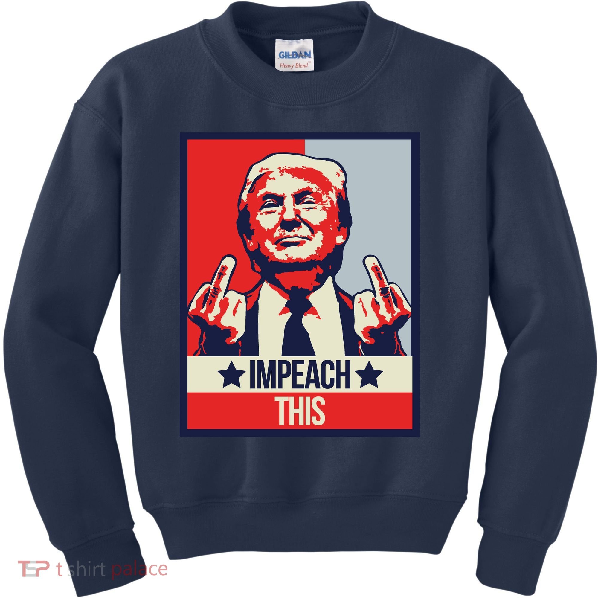 Impeach This Pro Donald Trump Supporter Kids Sweatshirt