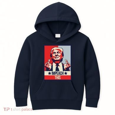 Impeach This Pro Donald Trump Supporter Kids Hoodie