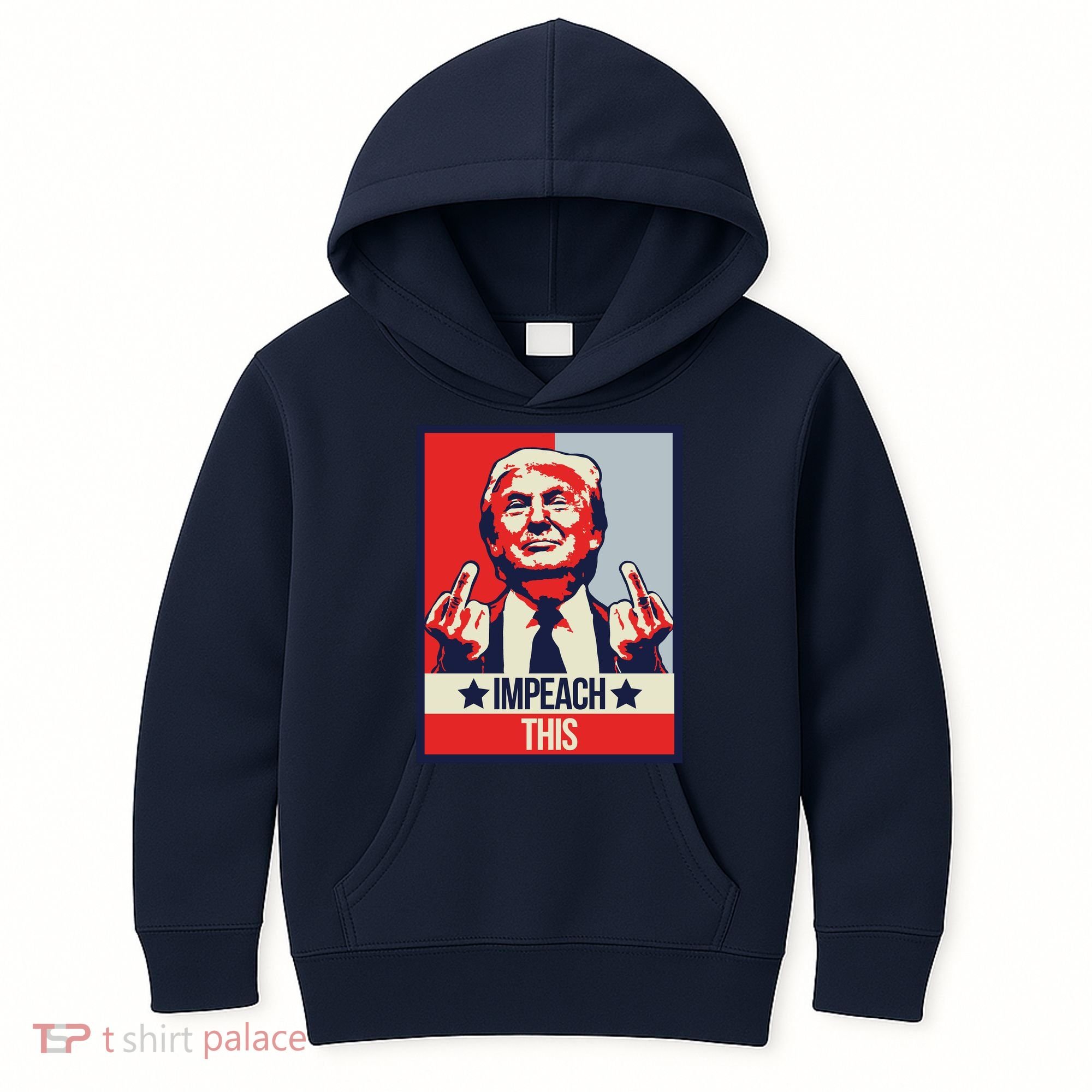 Impeach This Pro Donald Trump Supporter Kids Hoodie