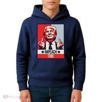 Impeach This Pro Donald Trump Supporter Kids Hoodie thumb 4