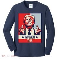 Impeach This Pro Donald Trump Supporter Kids Long Sleeve Shirt thumb 0