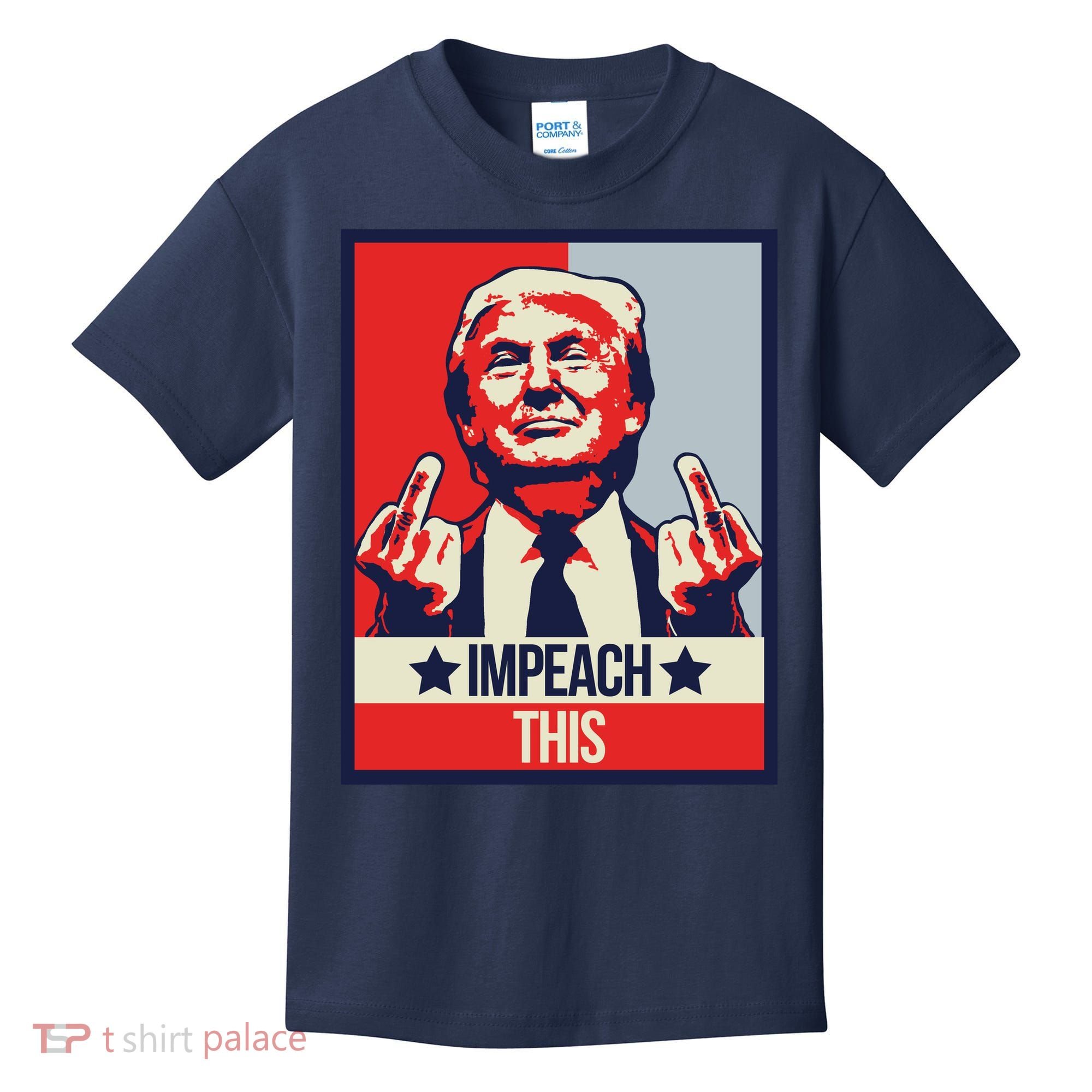 Impeach This Pro Donald Trump Supporter Kids T-Shirt