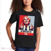 Impeach This Pro Donald Trump Supporter Kids T-Shirt thumb 2