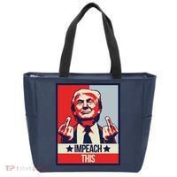 Impeach This Pro Donald Trump Supporter Tote Bag thumb 0