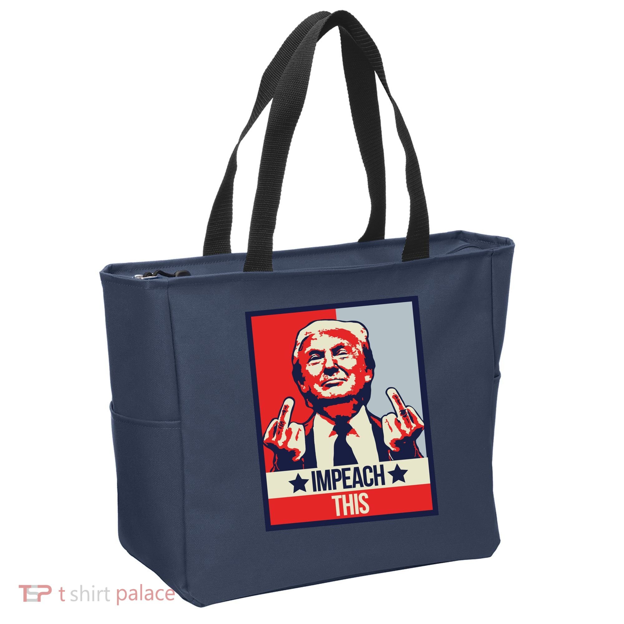 Impeach This Pro Donald Trump Supporter Tote Bag