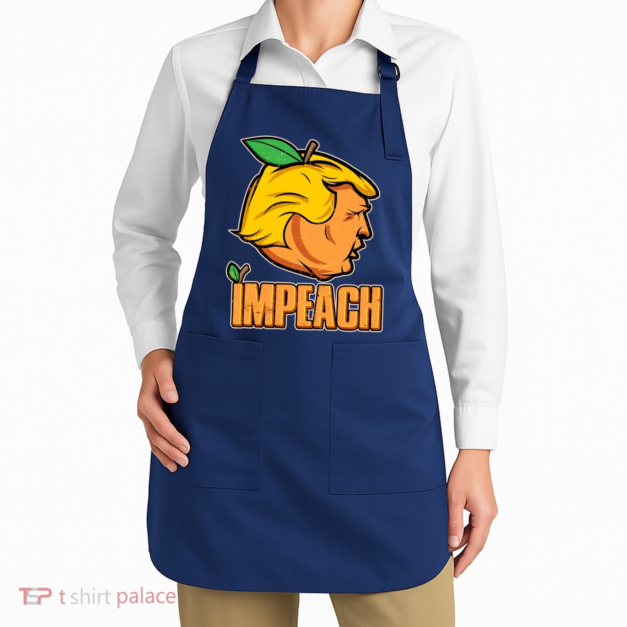 Impeach Trump Anti Trump Impeachment Apron