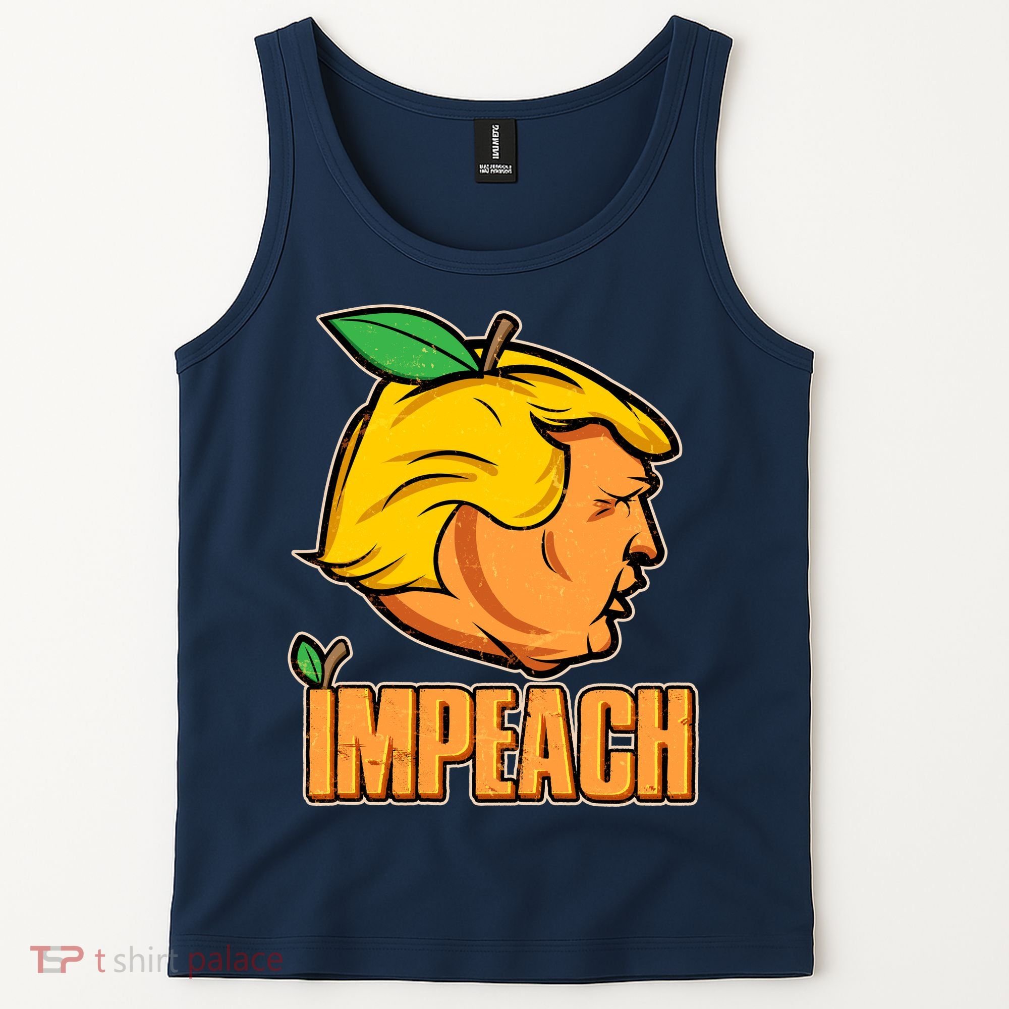 Impeach Trump Anti Trump Impeachment Tank Top