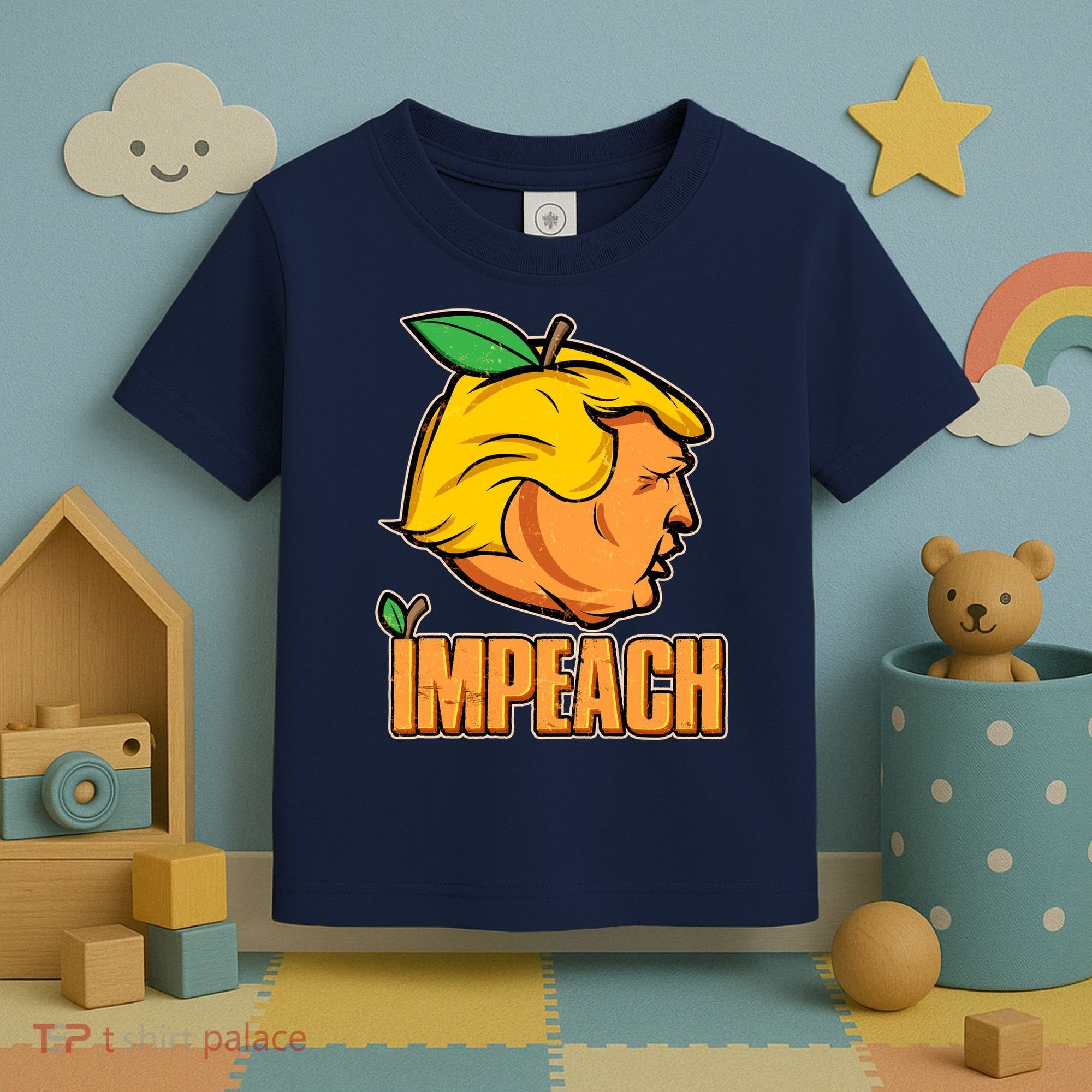 Impeach Trump Anti Trump Impeachment Toddler T-Shirt