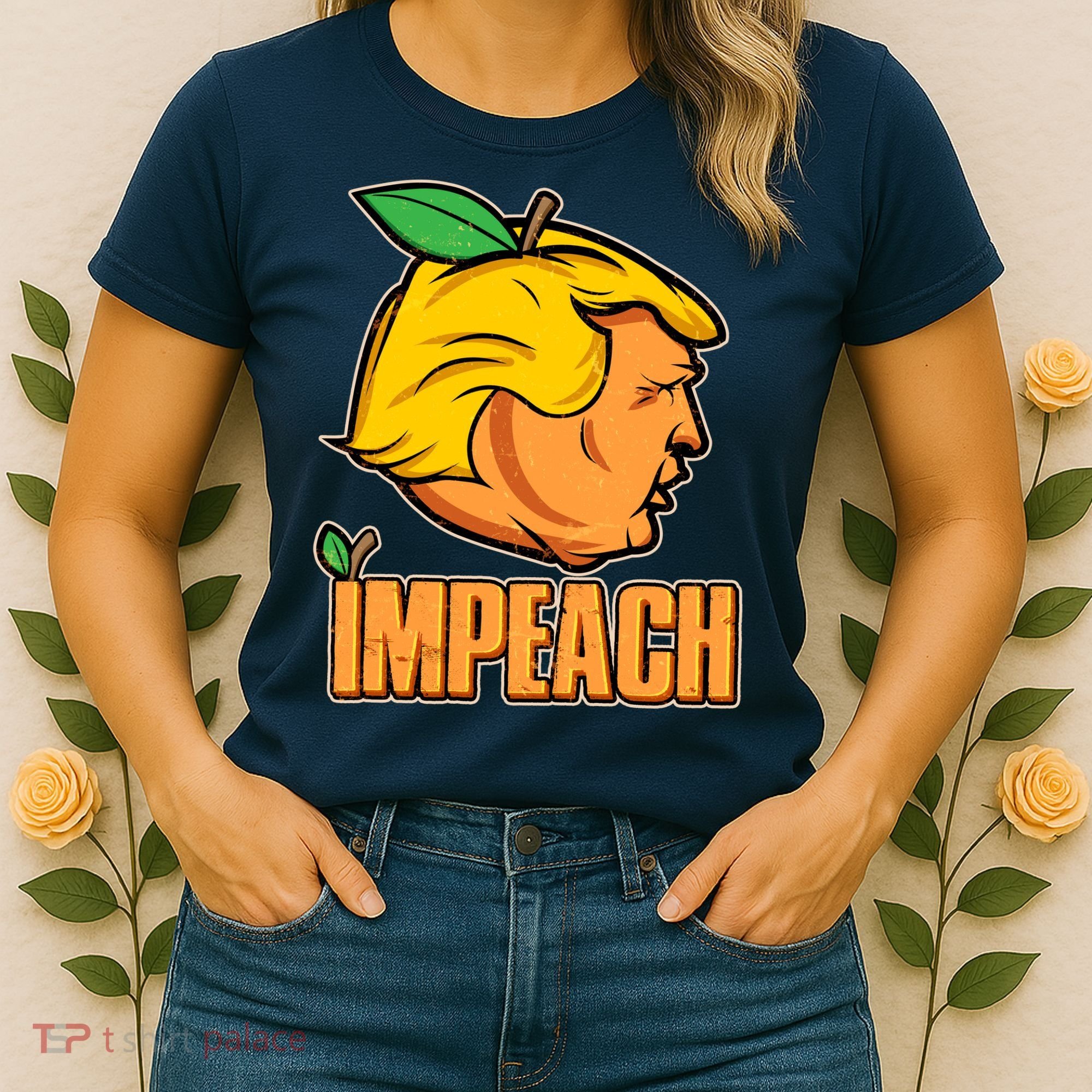 Impeach Trump Anti Trump Impeachment Women's T-Shirt