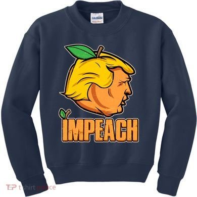 Impeach Trump Anti Trump Impeachment Kids Sweatshirt