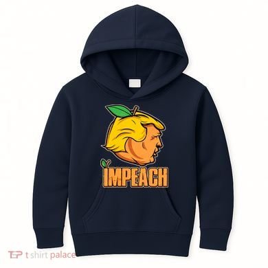 Impeach Trump Anti Trump Impeachment Kids Hoodie