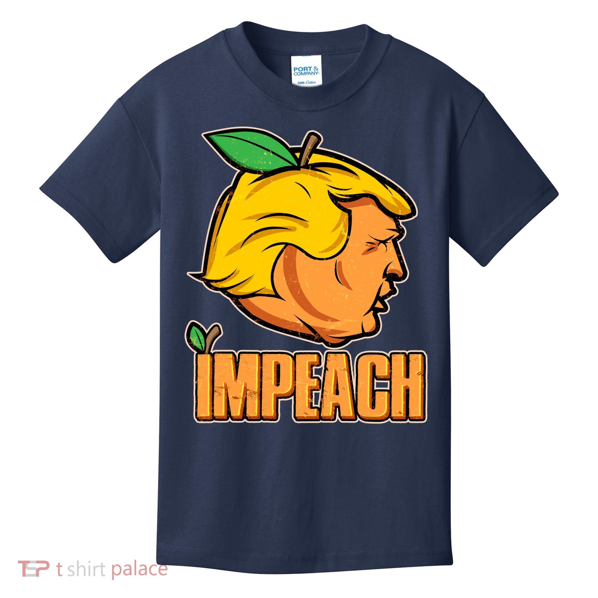Impeach Trump Anti Trump Impeachment Kids T-Shirt