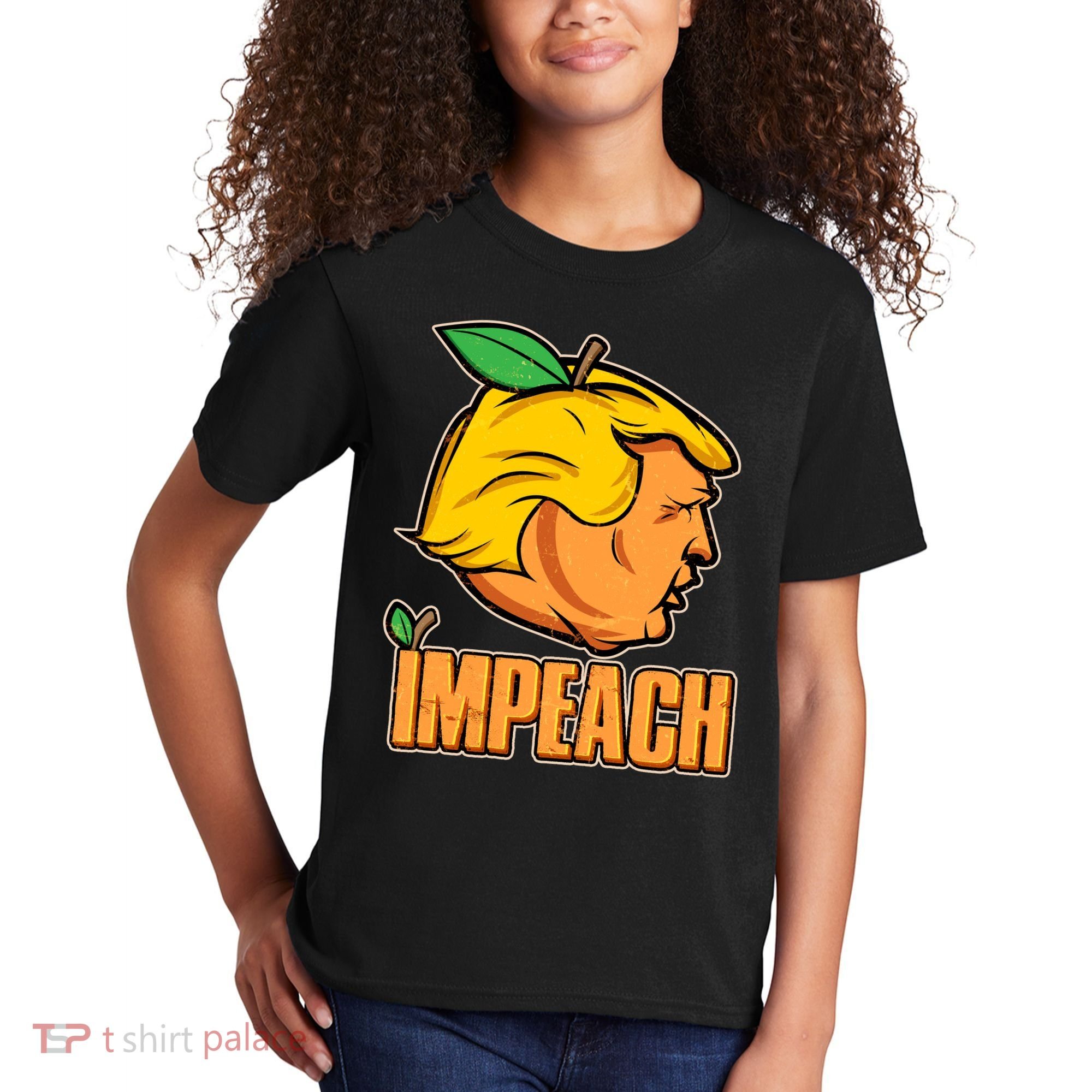 Impeach Trump Anti Trump Impeachment Kids T-Shirt
