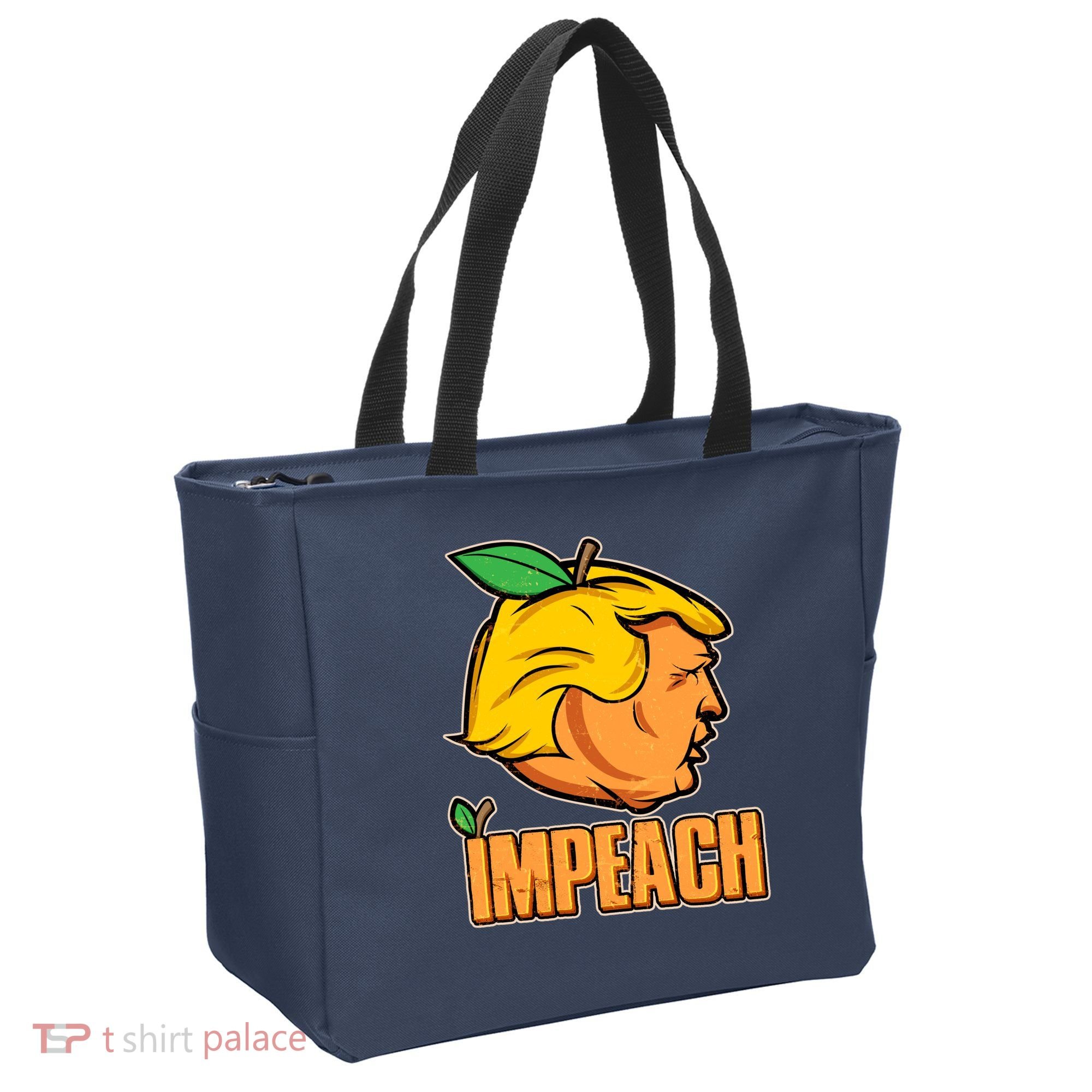 Impeach Trump Anti Trump Impeachment Tote Bag
