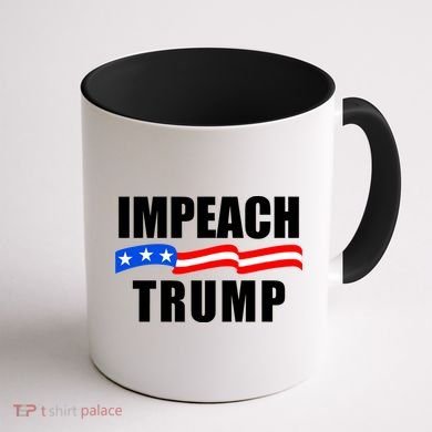 Impeach Trump Resist Anti Trump Coffee Mug back