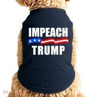 Impeach Trump Resist Anti Trump Doggie Tank thumb 0