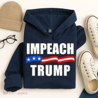 Impeach Trump Resist Anti Trump Hoodie thumb 4