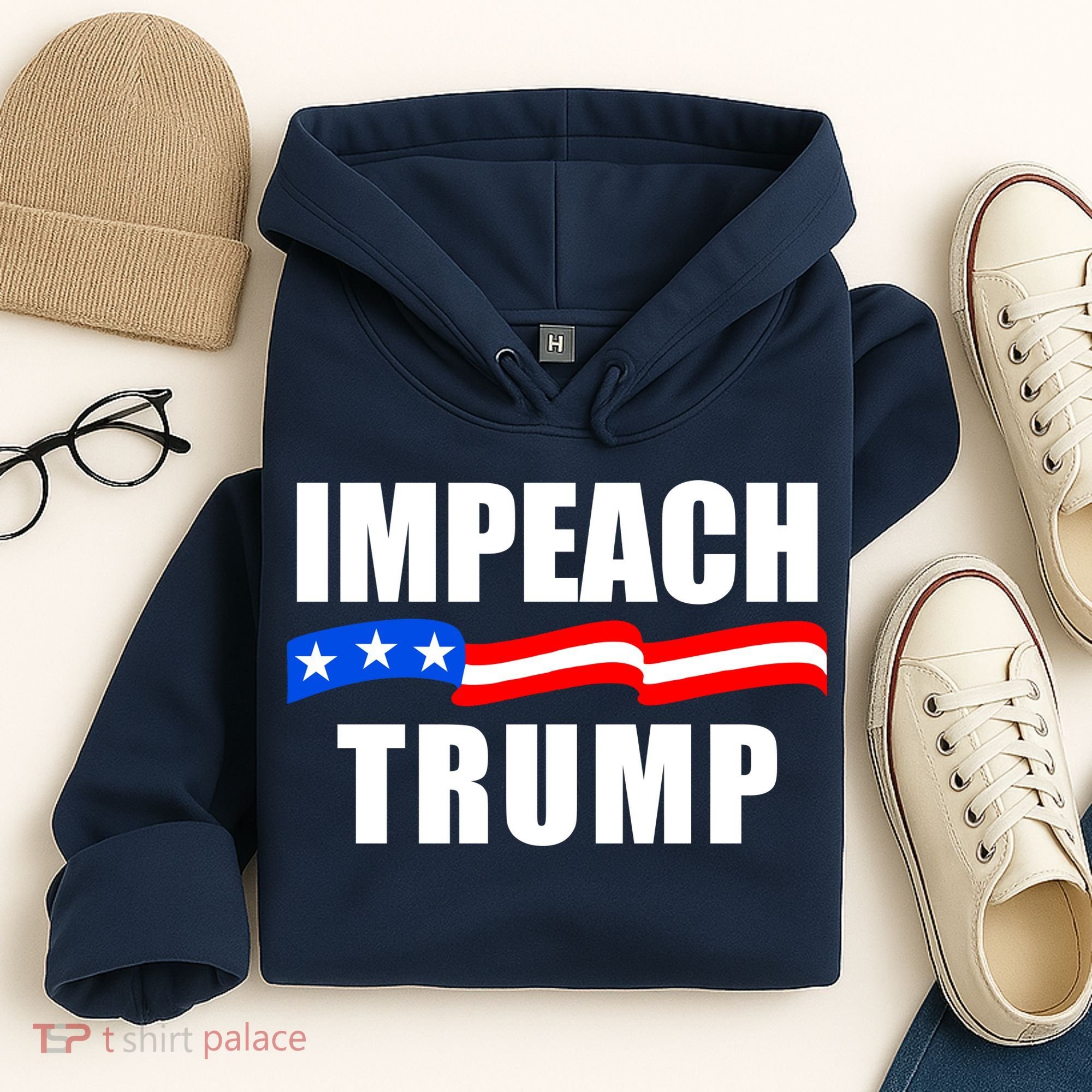 Impeach Trump Resist Anti Trump Hoodie