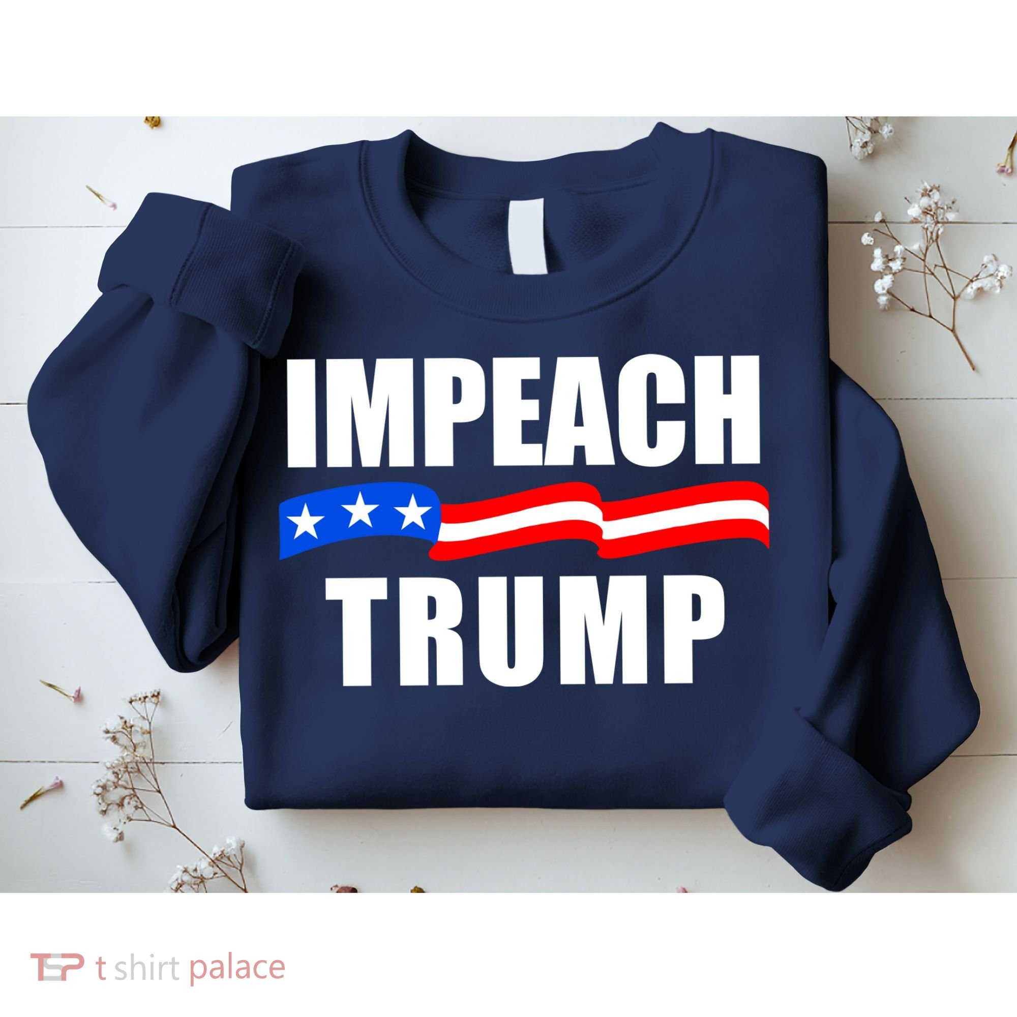 Impeach Trump Resist Anti Trump Sweatshirt