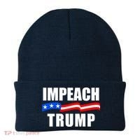 Impeach Trump Resist Anti Trump Beanie thumb 0
