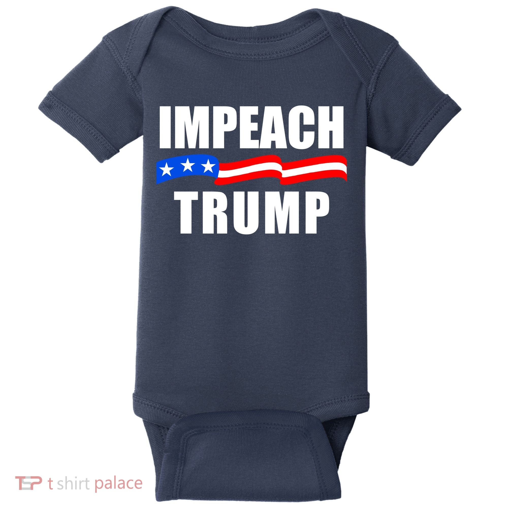 Impeach Trump Resist Anti Trump Baby Bodysuit
