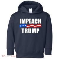 Impeach Trump Resist Anti Trump Toddler Hoodie thumb 0