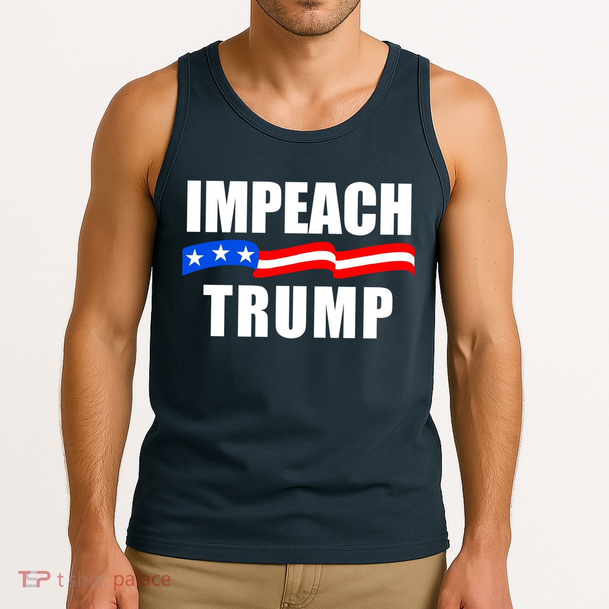 Impeach Trump Resist Anti Trump Tank Top