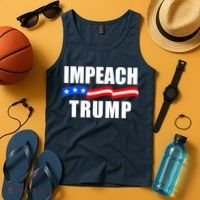Impeach Trump Resist Anti Trump Tank Top thumb 4