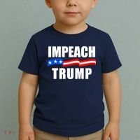 Impeach Trump Resist Anti Trump Toddler T-Shirt thumb 2