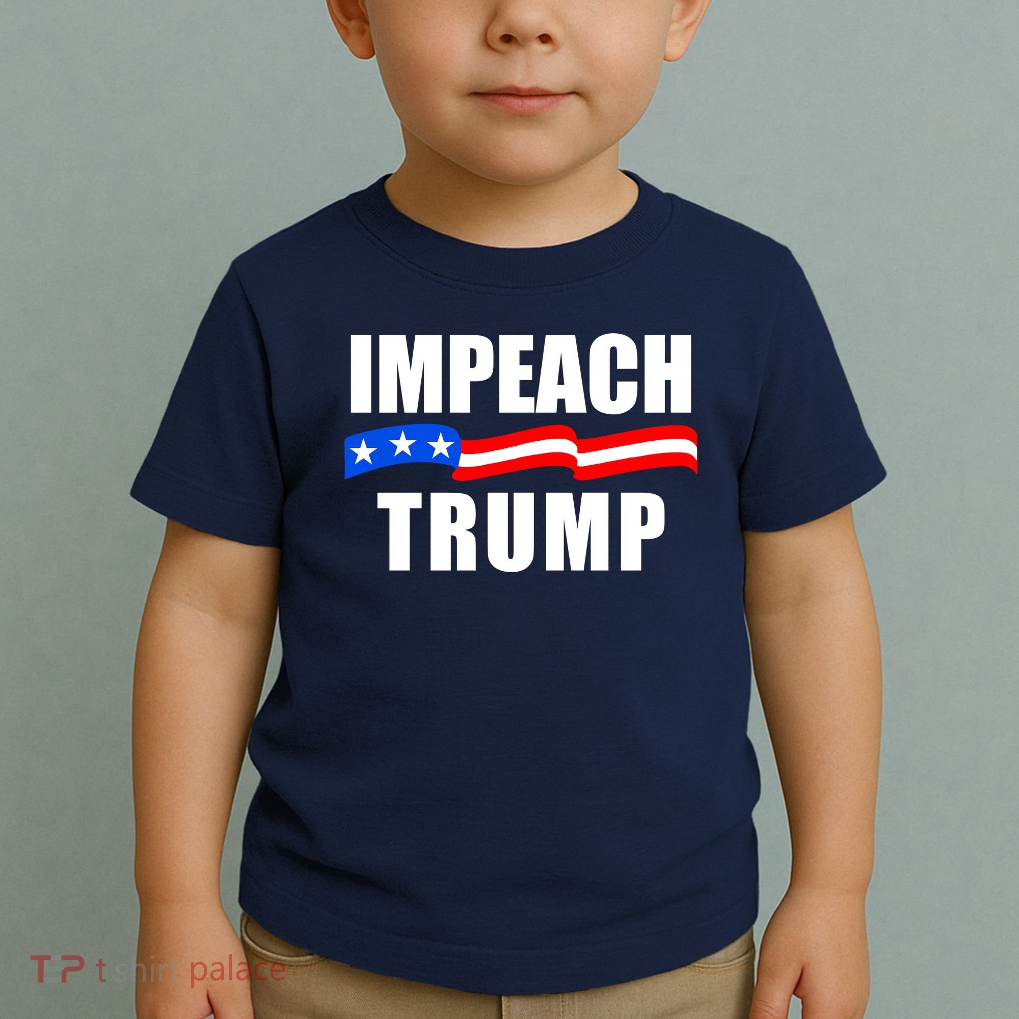 Impeach Trump Resist Anti Trump Toddler T-Shirt