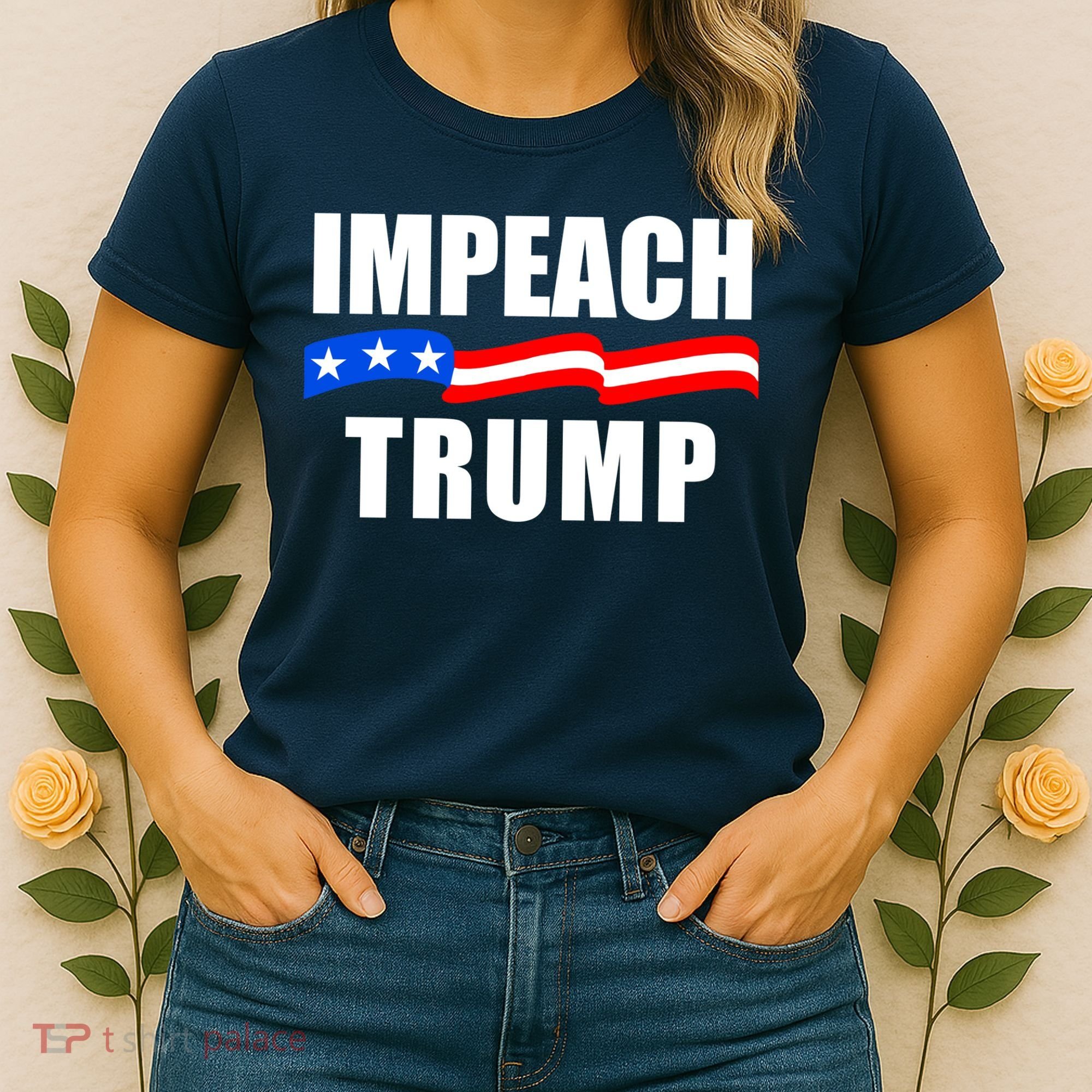 Impeach Trump Resist Anti Trump Women's T-Shirt