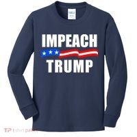 Impeach Trump Resist Anti Trump Kids Long Sleeve Shirt thumb 0