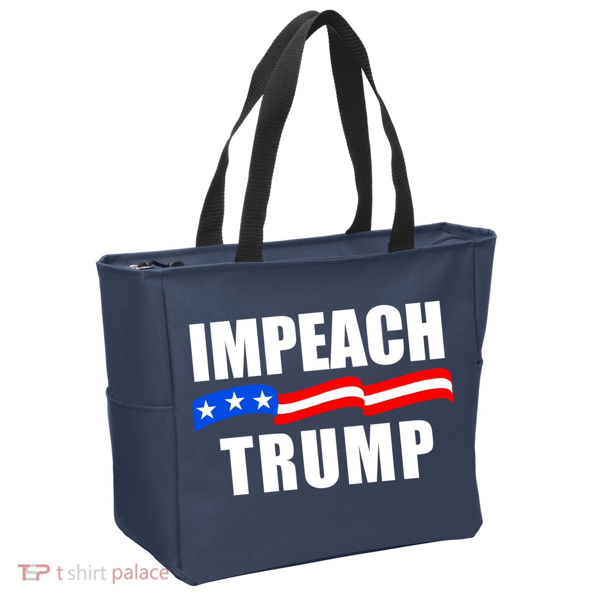 Impeach Trump Resist Anti Trump Tote Bag