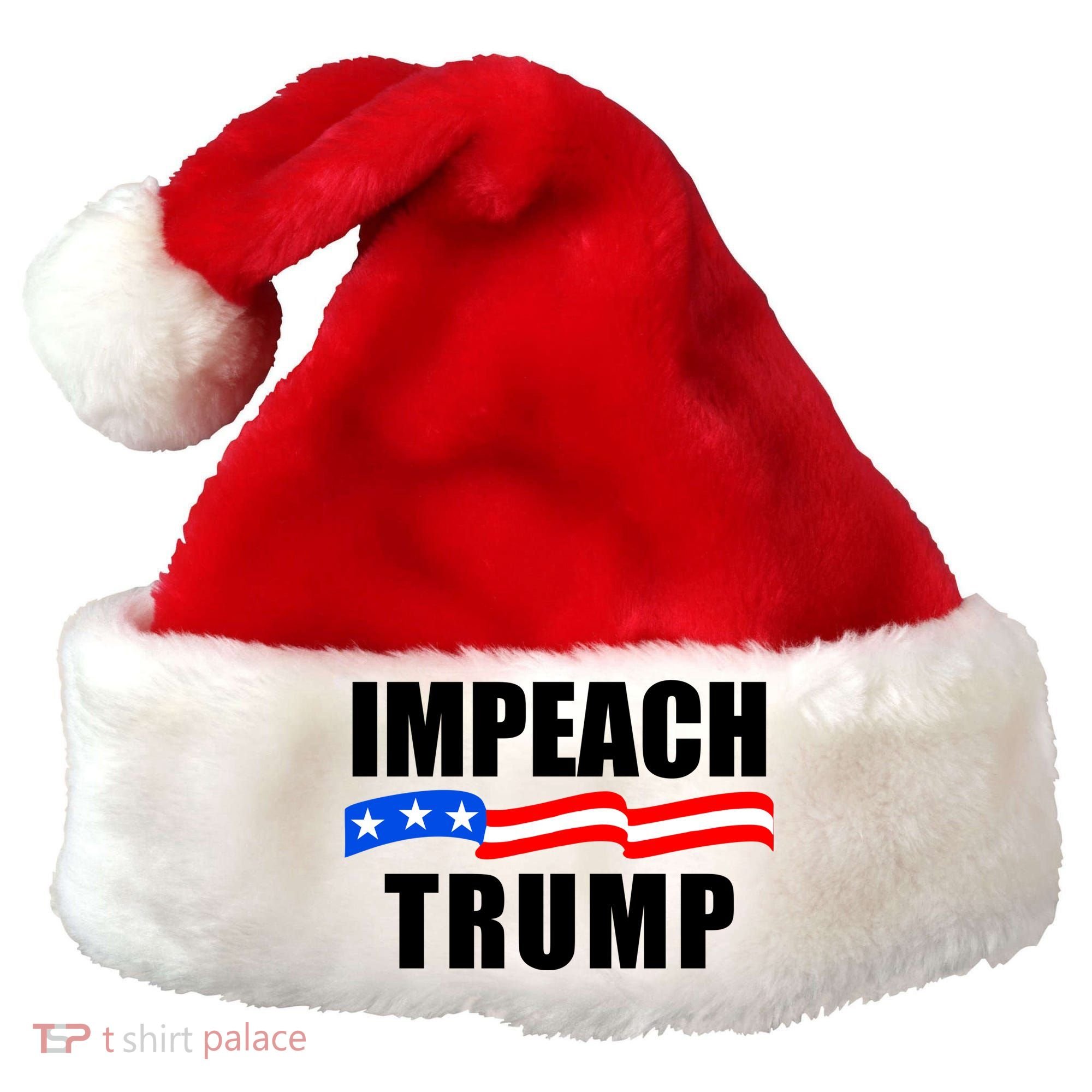 Impeach Trump Resist Anti Trump Santa Hat