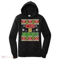 Impish or Admirable Ugly Christmas Women's Hoodie thumb 0