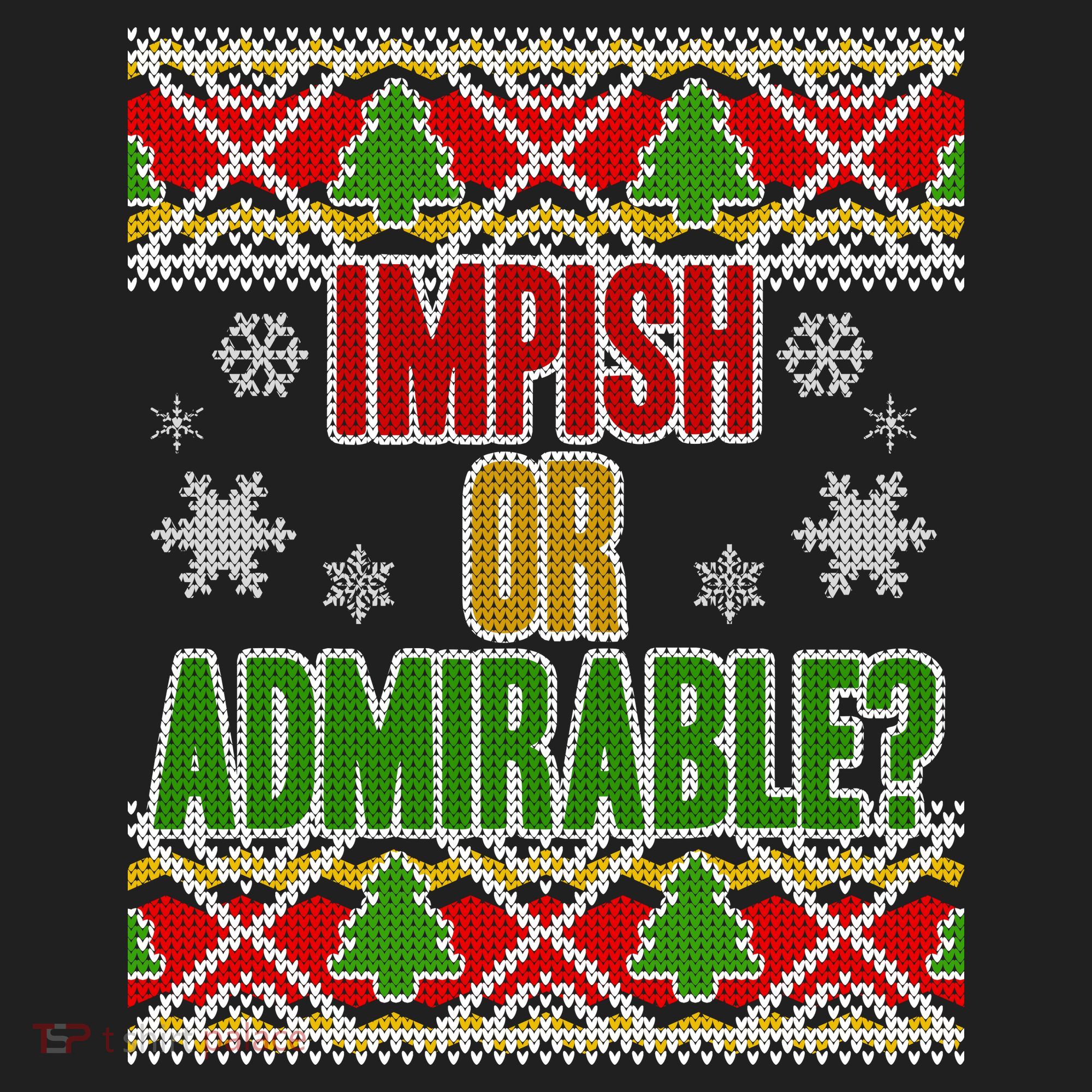 Impish or Admirable Ugly Christmas Hat